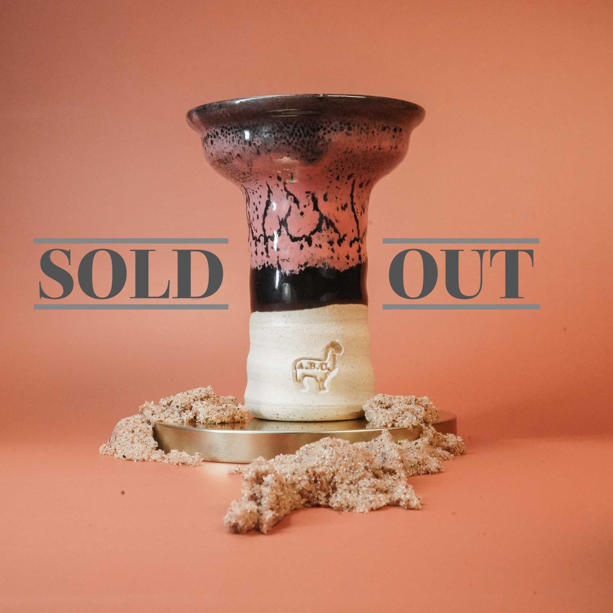 Alpaca + Kaloud Special Edition Hookah Bowl (Pink & Black) Kaloud