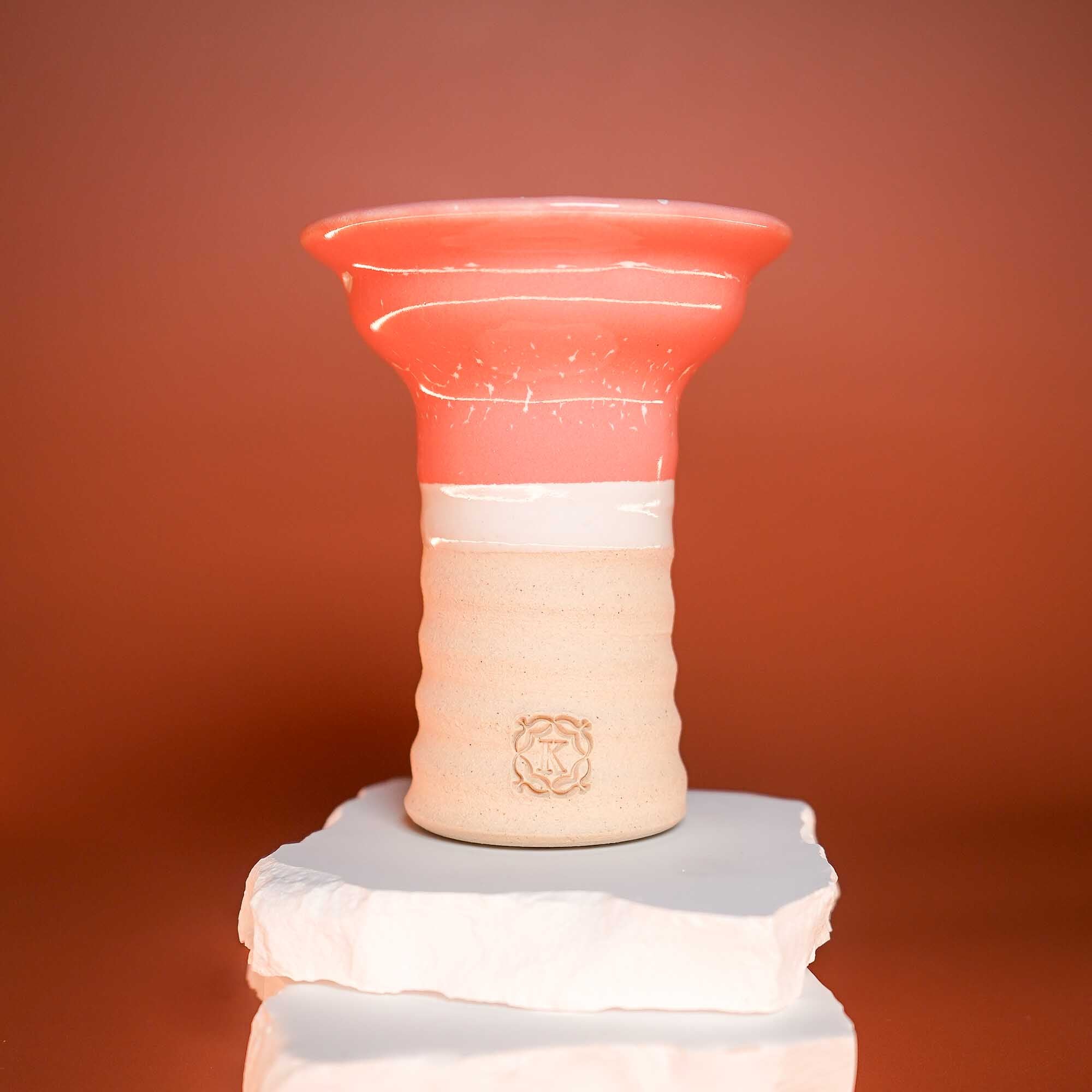 Alpaca + Kaloud Hookah Bowl (Pink & White) Kaloud