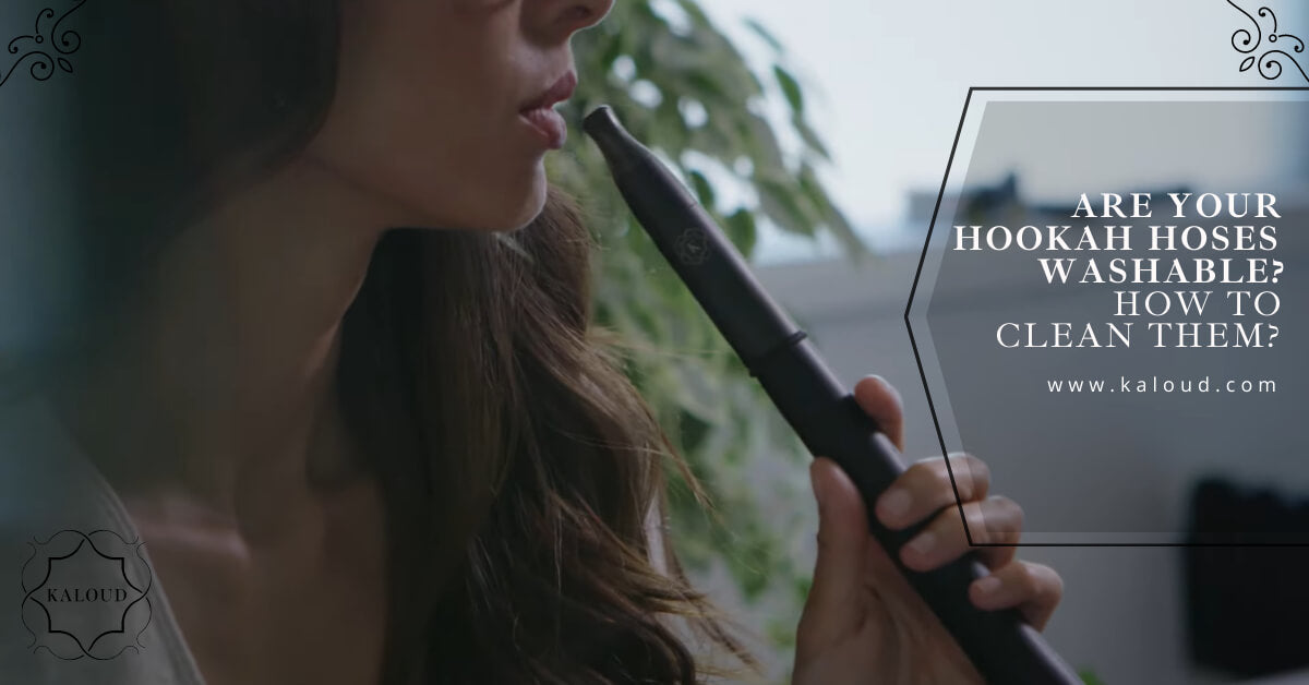 washable hookah hoses