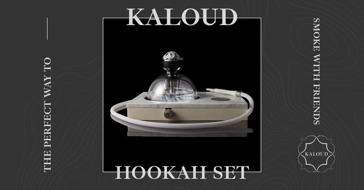 Kaloud Hookah Set The Perfect Way To Smoke With Friends Kaloud Inc.