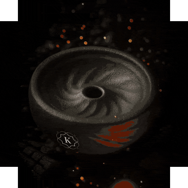 Kaloud Samsaris® Kore Ceramic Hookah Bowl - SHORT