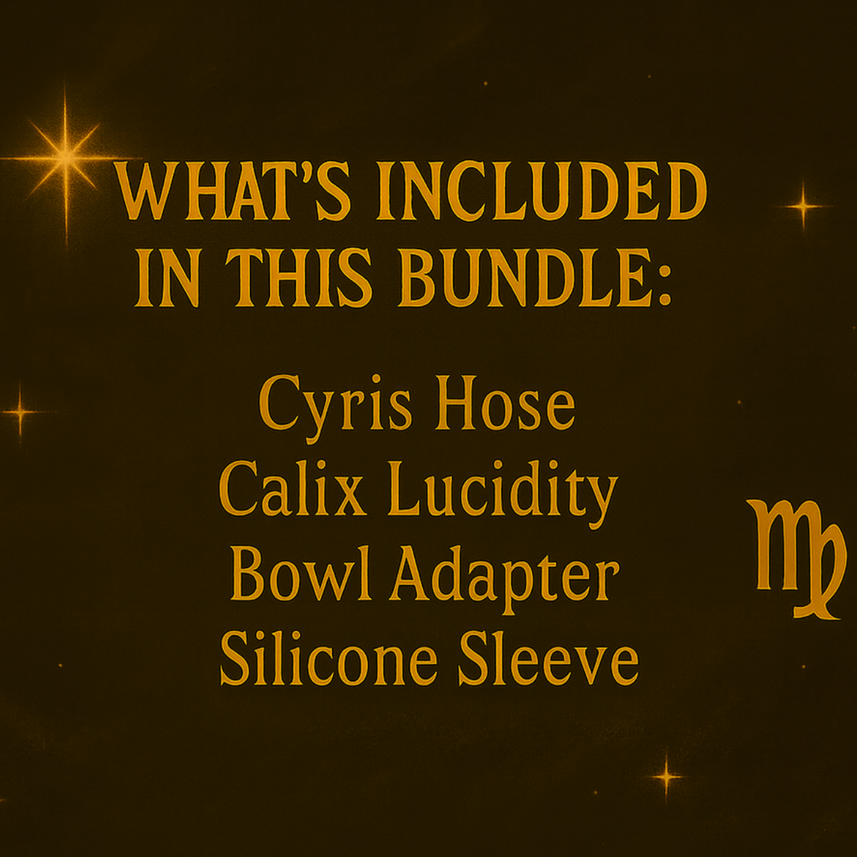 Kaloud Virgo Zodiac Bundle featuring premium hose, base, and curated accessories