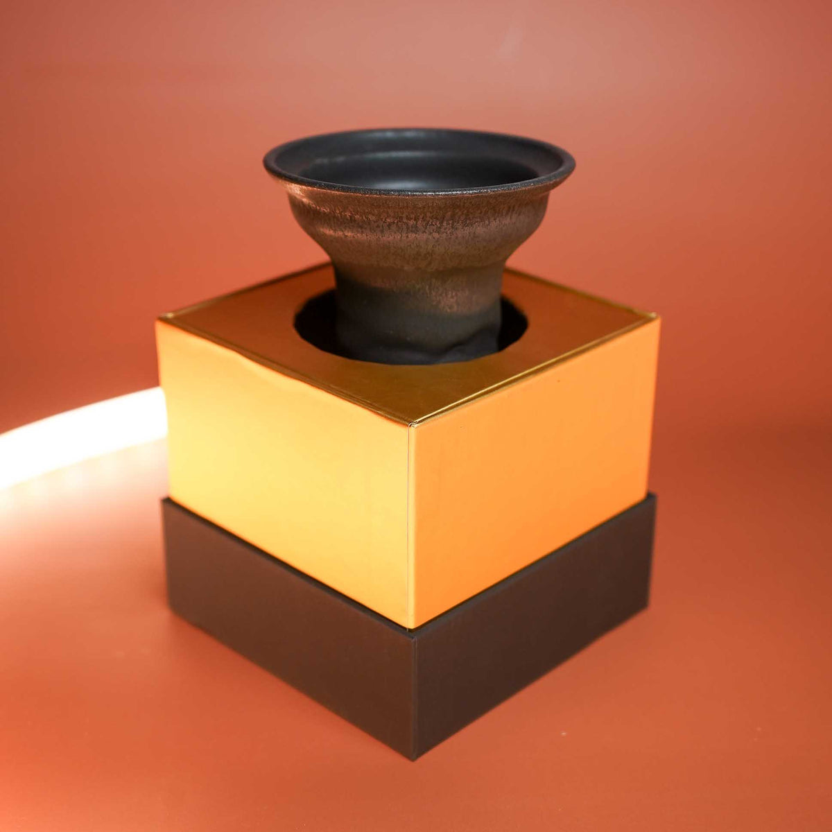 チーク HALU-HALU Alpaca x Kaloud Hookah Bowl (Matte Black) | Kaloud – Kaloud Inc.