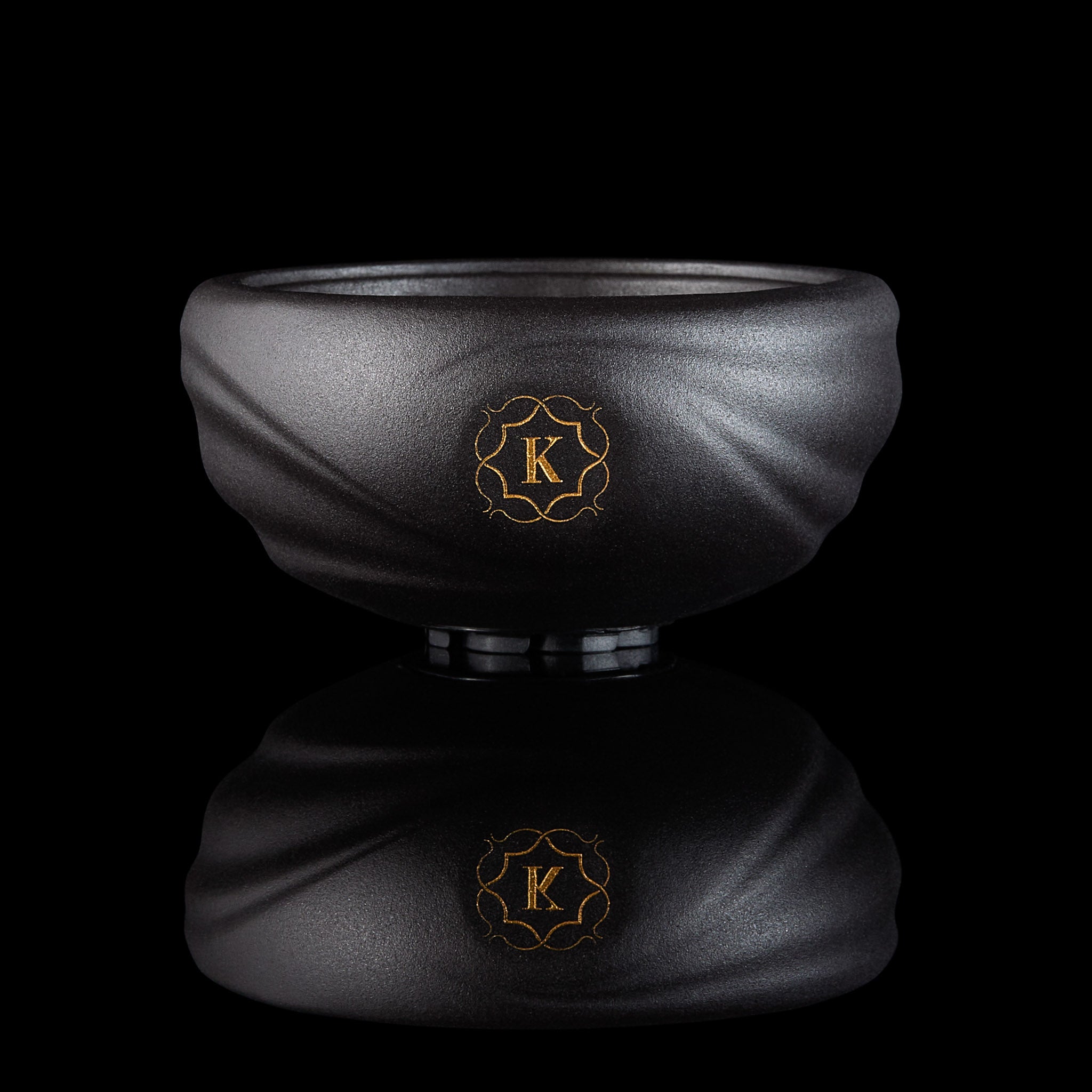Kaloud Samsaris® Kore Dào (道) Black Clay Hookah Bowl [Preorder]