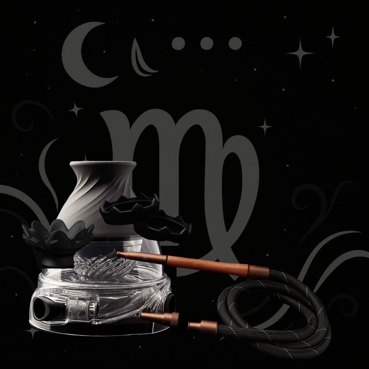 Kaloud Virgo Zodiac Bundle featuring premium hose, base, and curated accessories