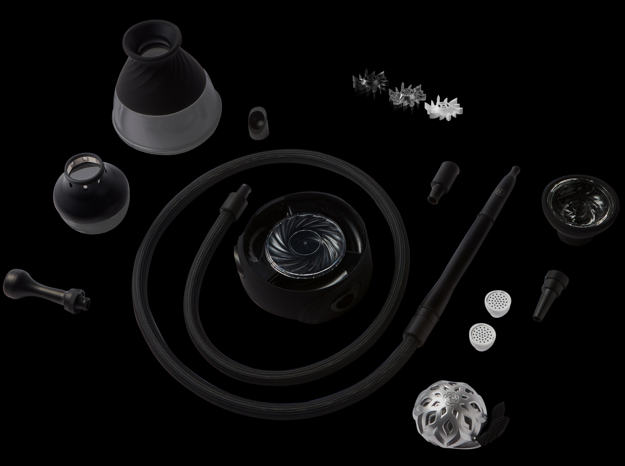 Krysalis® Calix® 1.0 Full Set in Black with Lotus III