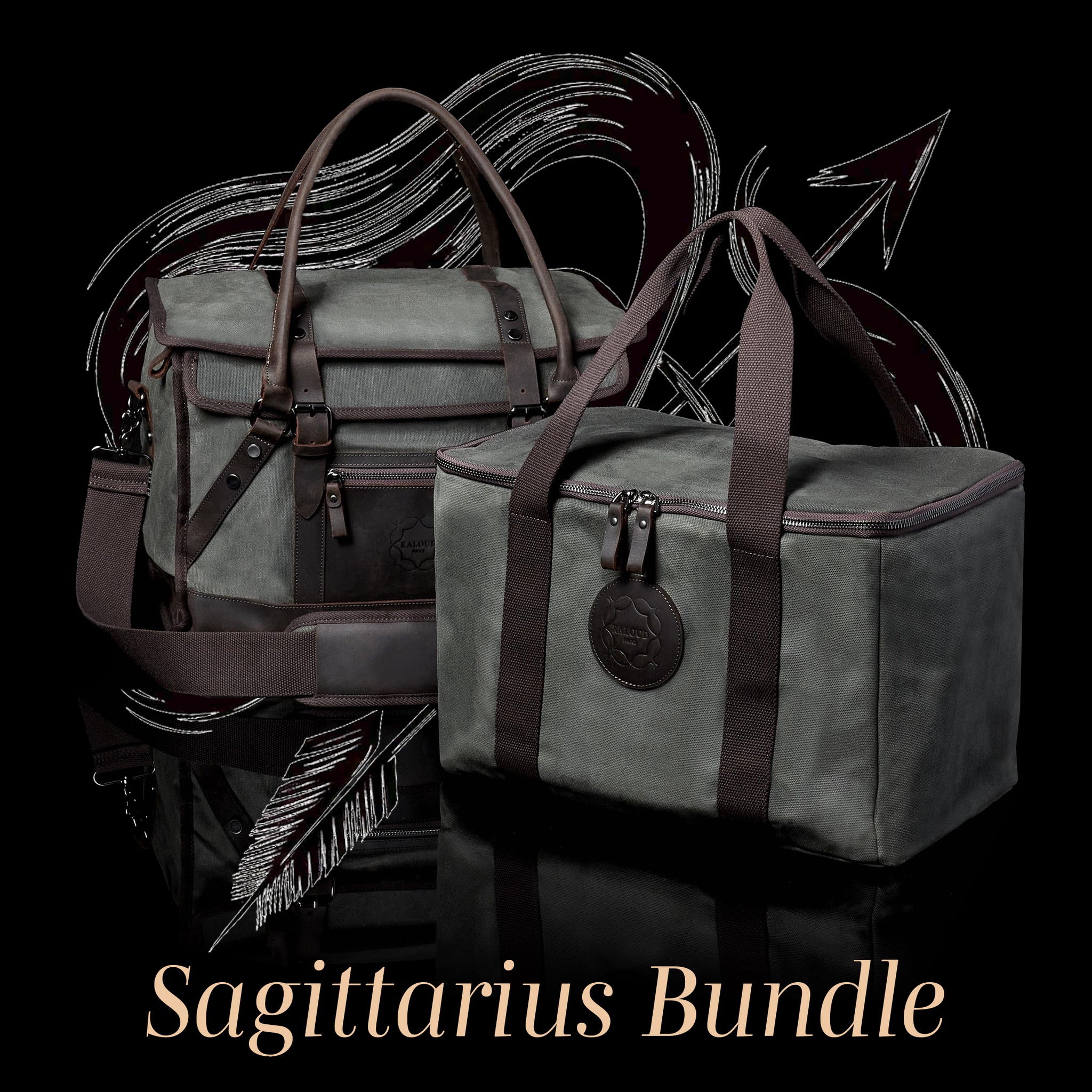 Limited Sagittarius Zodiac Bundle: Kaloud Multi-Adventure Weekender Bag and Calix Case
