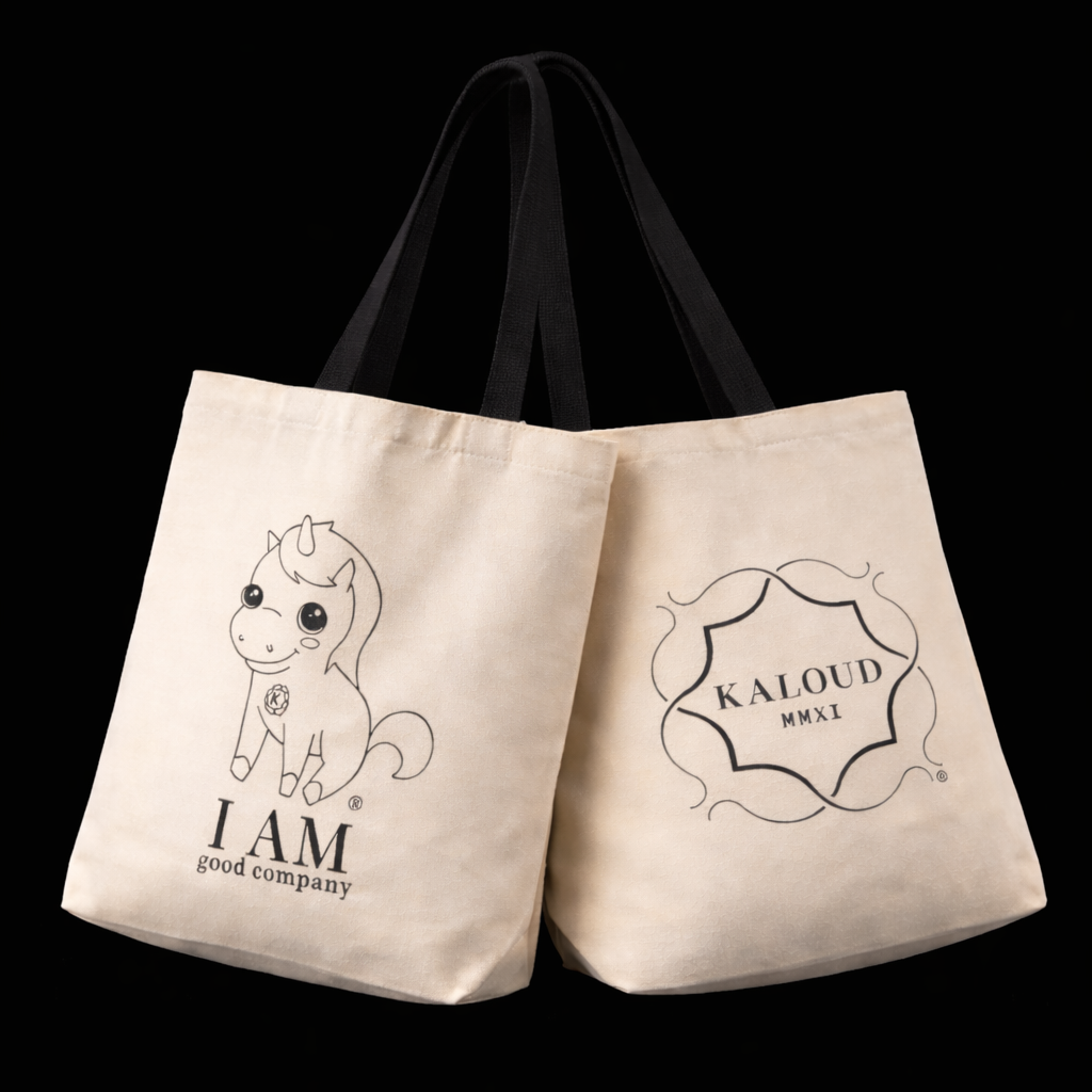 Kaloud Creative Canvas Tote Bag: World Cup Giveaway Entry hookah accessory front product view